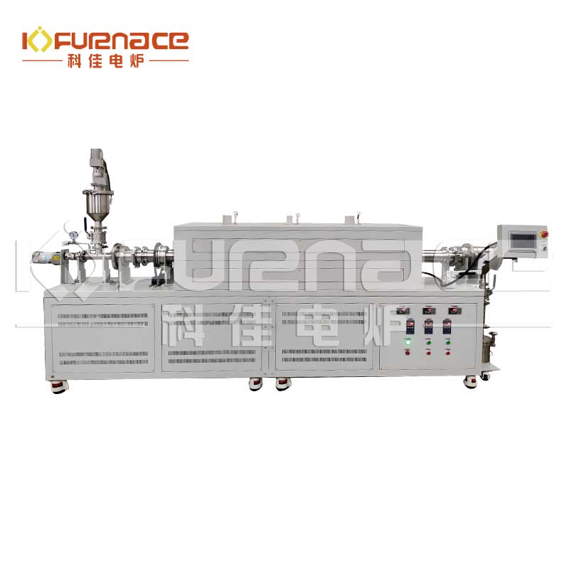 自動進出料-三溫區(qū)旋轉(zhuǎn)管式爐