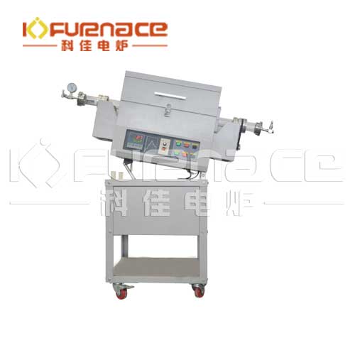 1200℃可傾斜旋轉(zhuǎn)管式加熱爐