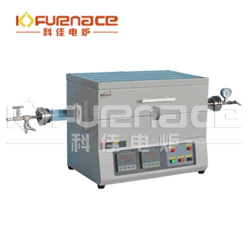 1200℃雙溫區(qū)高溫管式電阻爐