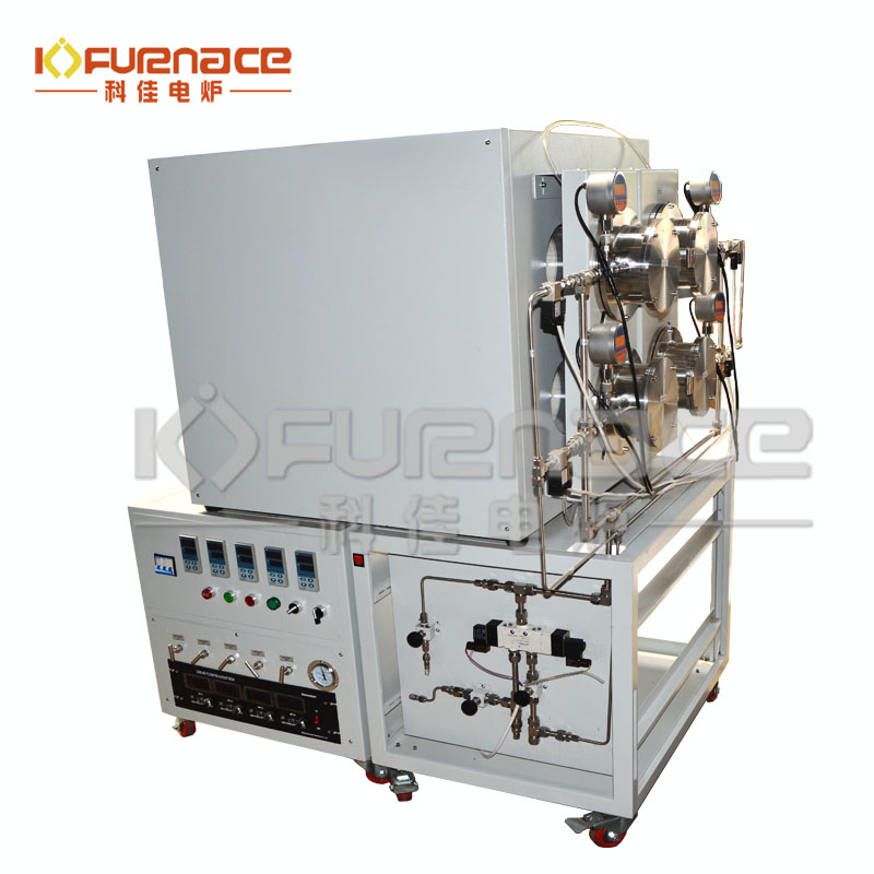 1200°C特殊4管箱式爐