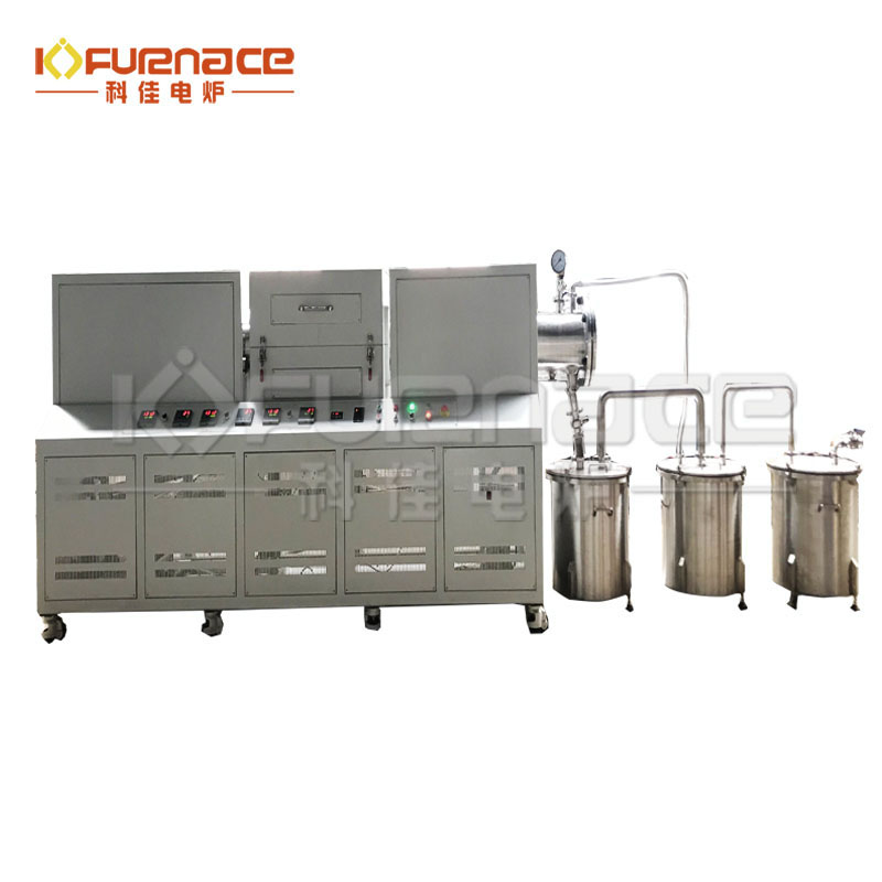 連續(xù)生產(chǎn)旋轉(zhuǎn)管式爐