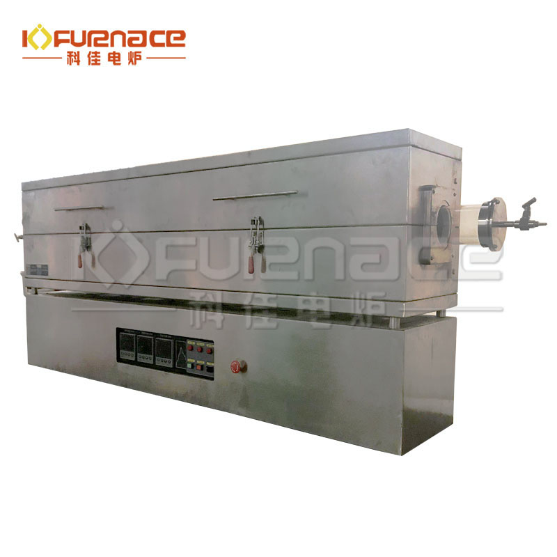 1200°C三溫區(qū)真空管式爐